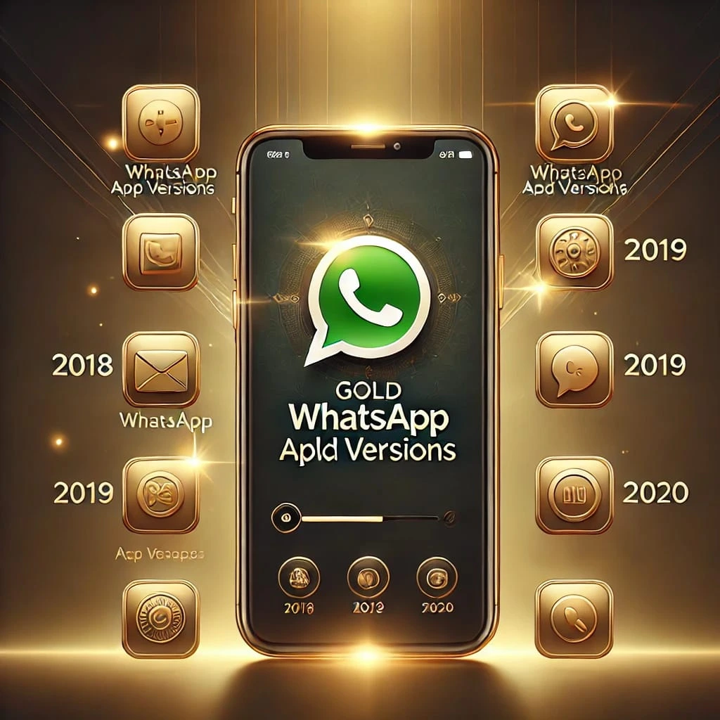 Visual representation of Gold WhatsApp Old Versions